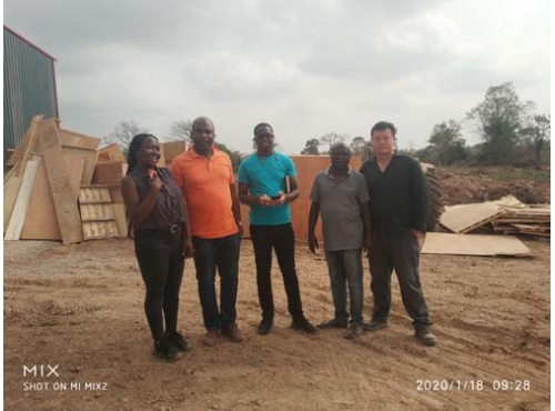 100t/d tapioca starch and 1t/h garri production project in Ghana